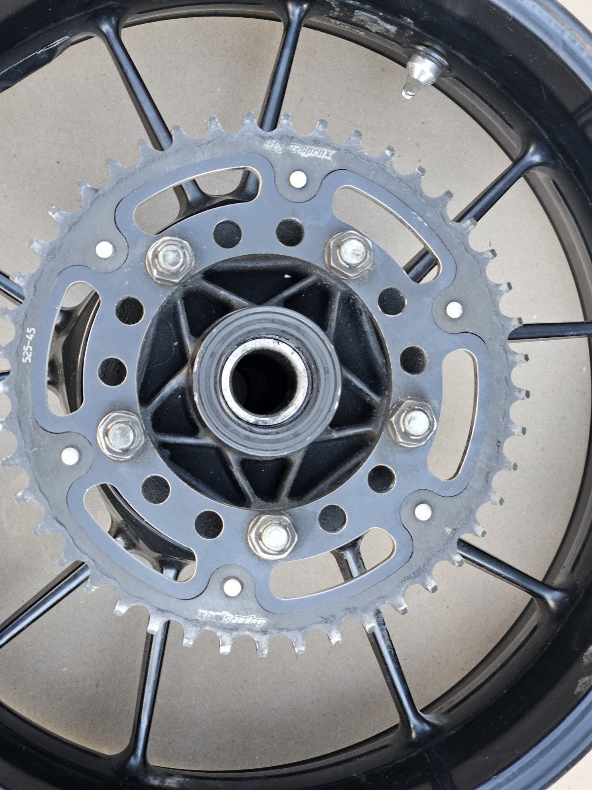 2010-2014 BMW S1000RR OEM Rear Wheel Rim Straight Clean Genuine