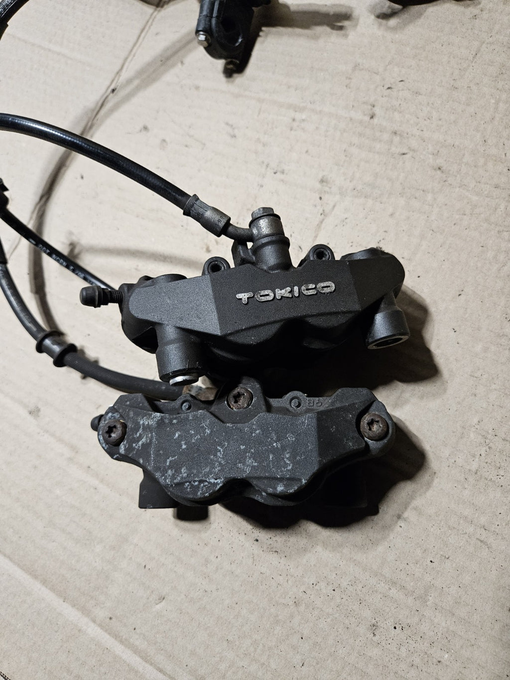 2006-2007 Suzuki GSXR600 GSXR750 Front Brake Calipers Master Cylinder OEM17