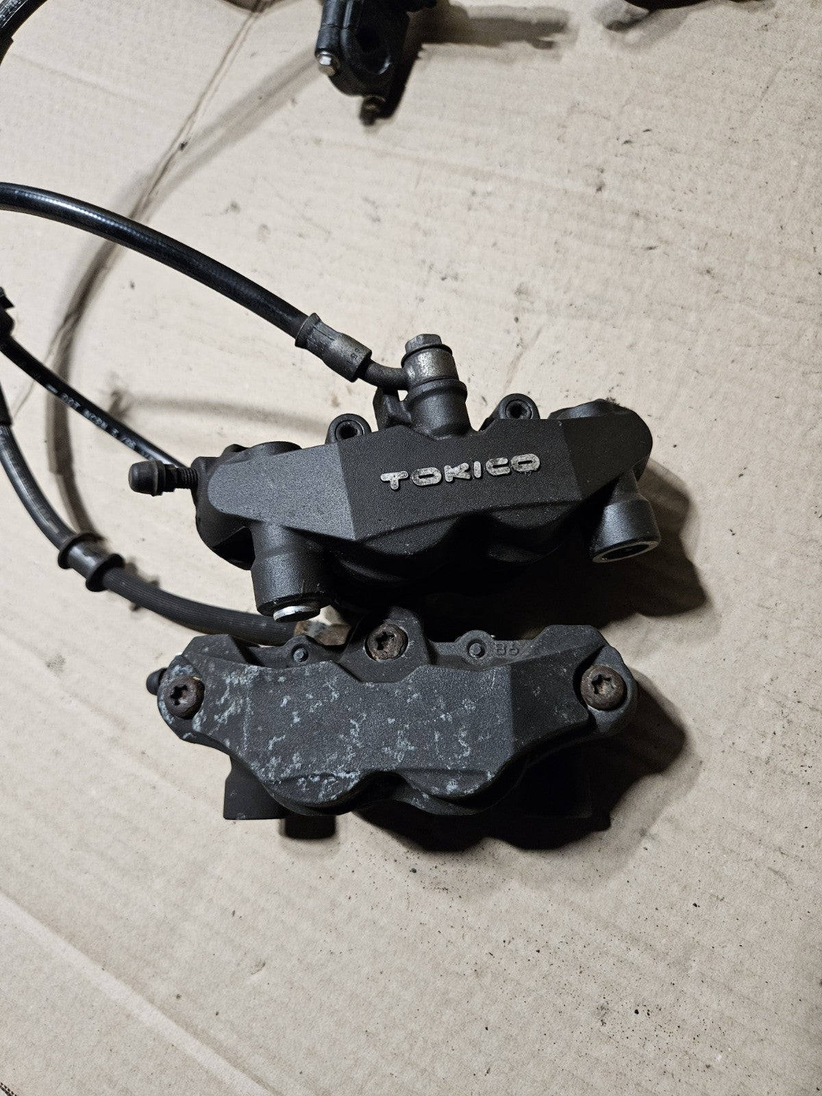 2006-2007 Suzuki GSXR600 GSXR750 Front Brake Calipers Master Cylinder OEM17