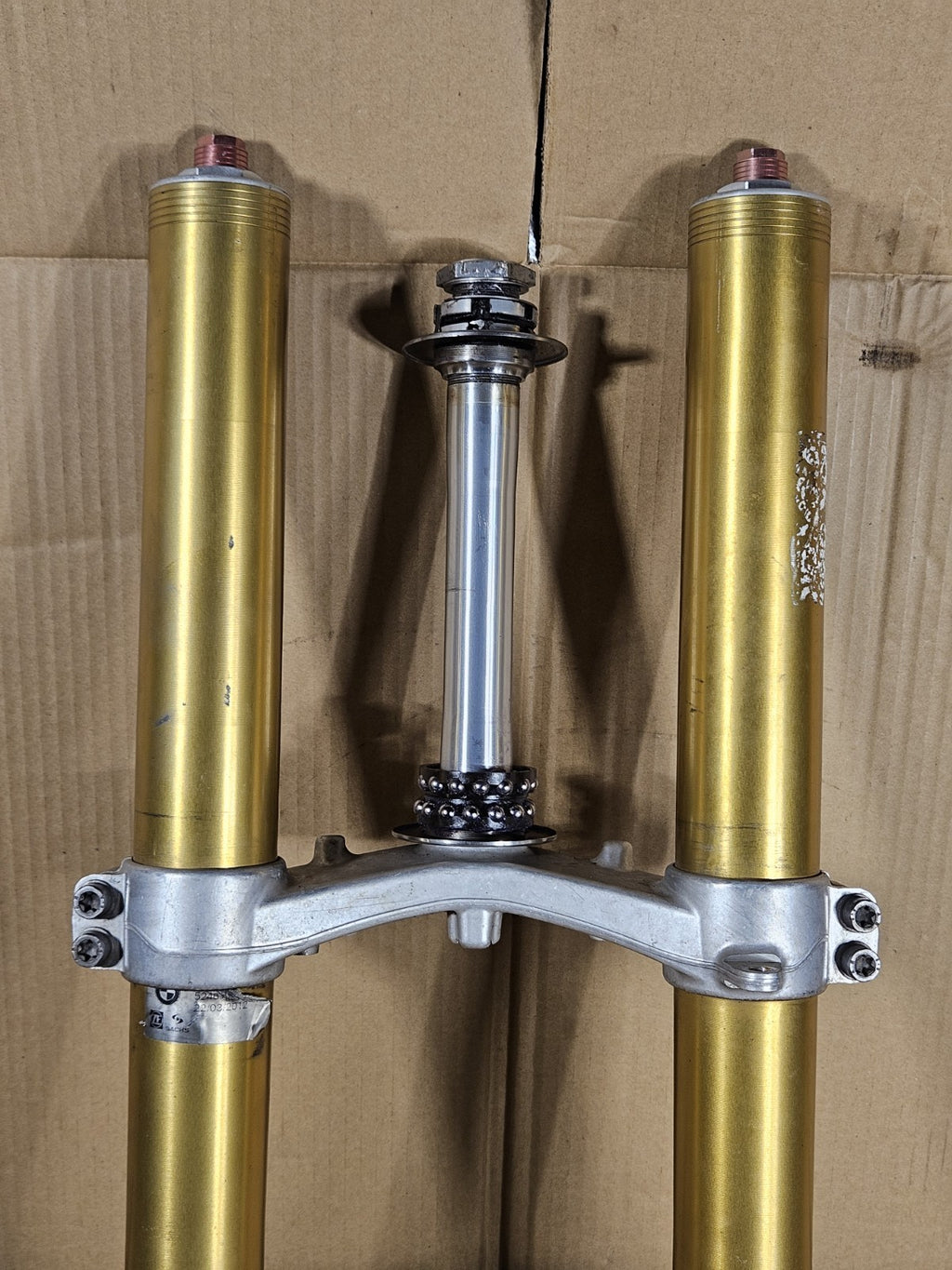 2012 BMW S1000RR OEM Front Forks Pair Fork Tubes Suspension Left Right 21