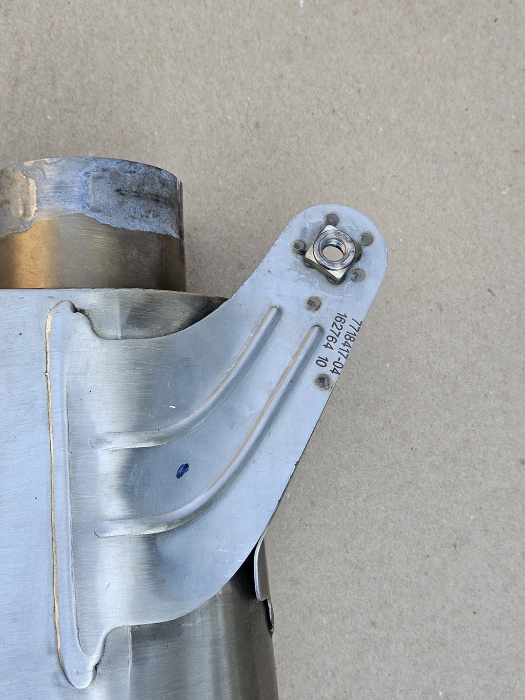 09-14 BMW S1000RR S1000R OEM Muffler Exhaust Silencer Factory Stock Pipe