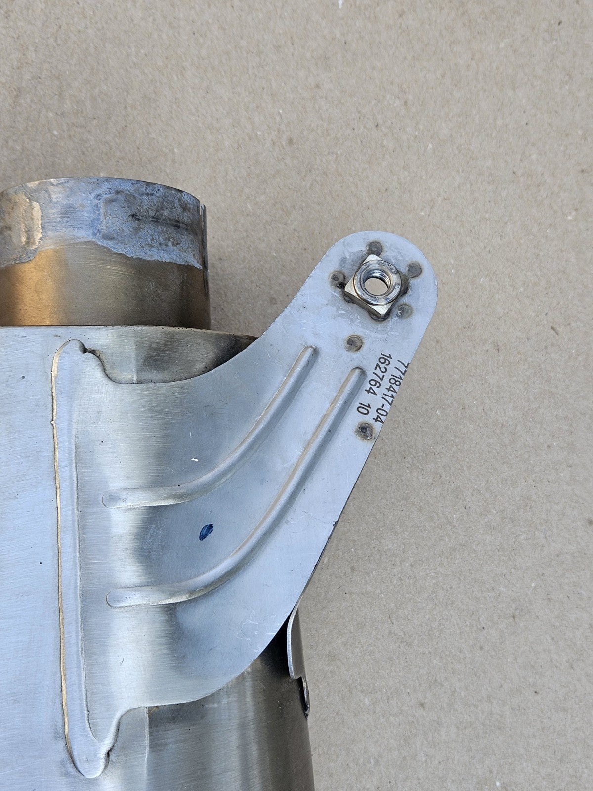 09-14 BMW S1000RR S1000R OEM Muffler Exhaust Silencer Factory Stock Pipe