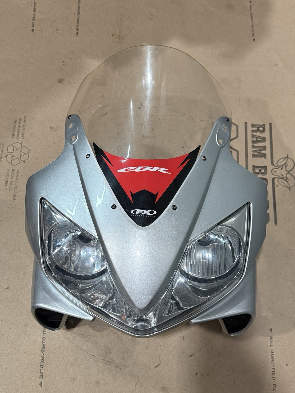 2001-2003 Honda CBR600F4i Front Upper Nose Fairing Headlight Cowl
