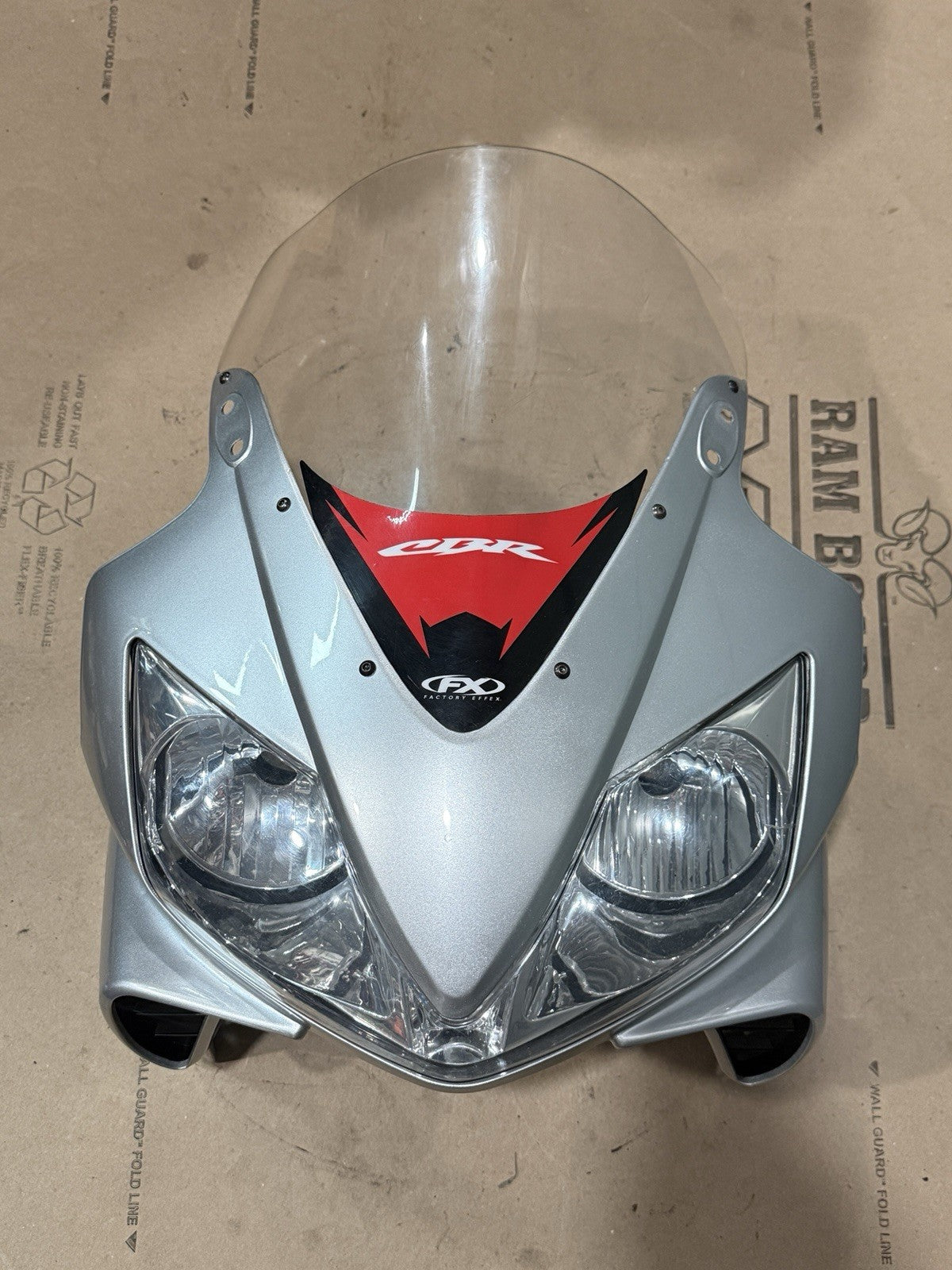 2001-2003 Honda CBR600F4i Front Upper Nose Fairing Headlight Cowl