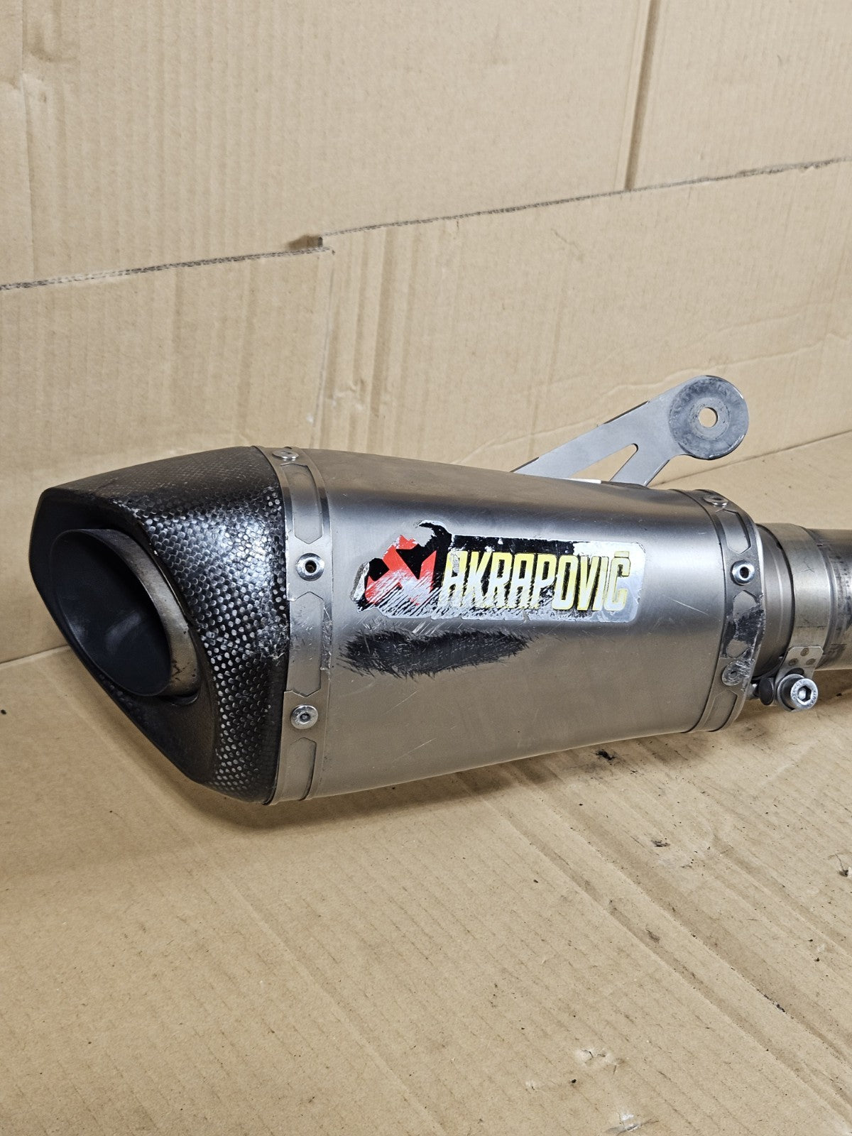 2012 BMW S1000RR Akrapovic Full Exhaust System Headers Slip On Muffler Complete2