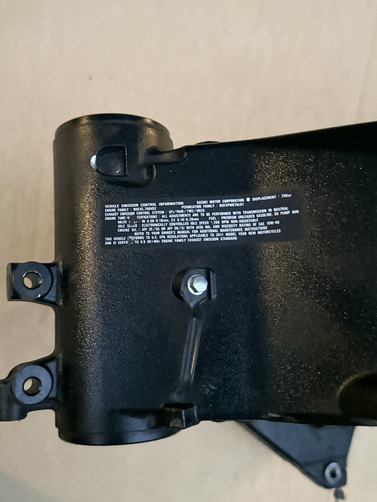 2011-2025 Suzuki GSXR750 GSX-R750 GSXR 750 OEM Main Frame Chassis Straight Clean12