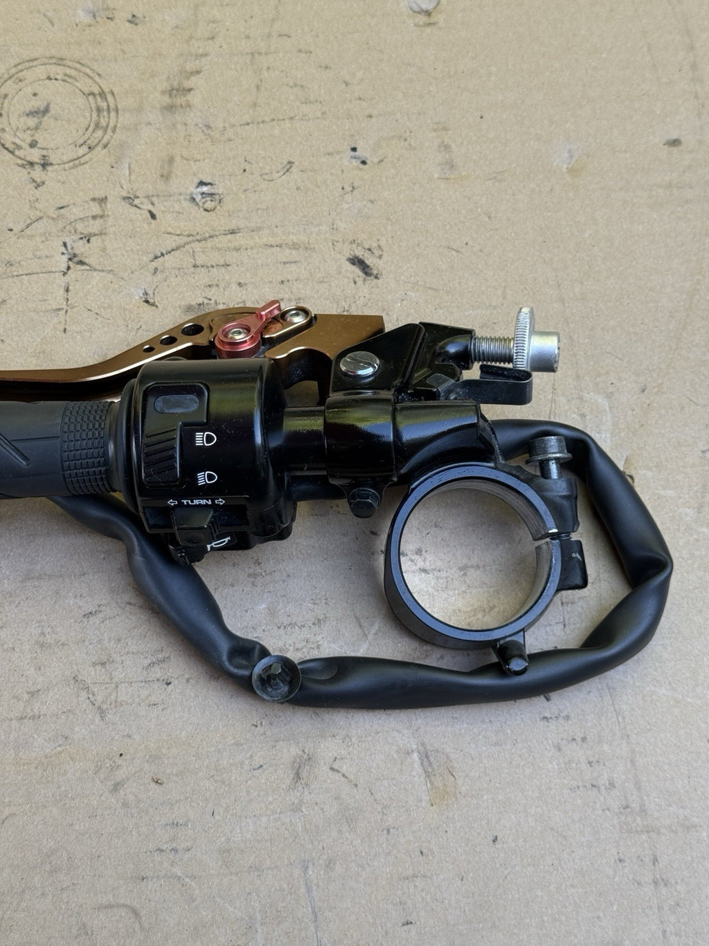08-16 Honda CBR1000RR OEM Handlebar Clip On Bar Clipon Left SC59 Free Ship1