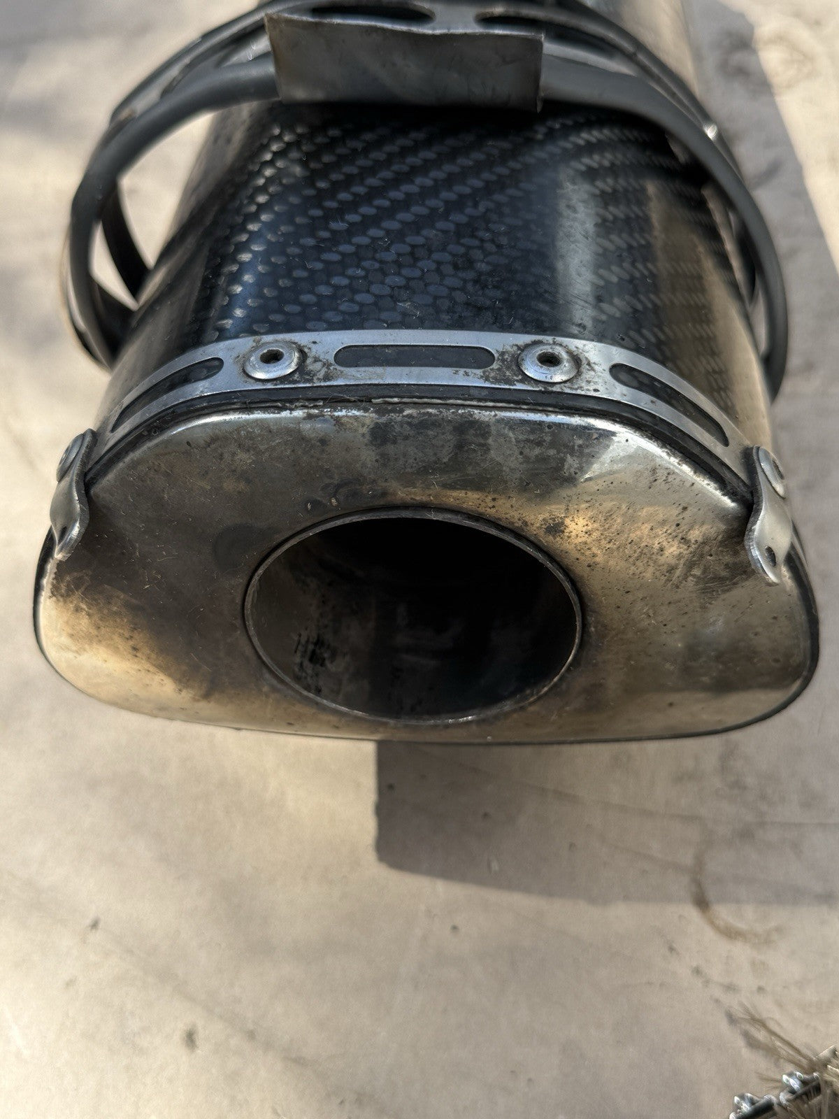 05-06 Honda CBR600RR Yoshimura RS5 Slip-On Exhaust Muffler Silencer Stainless