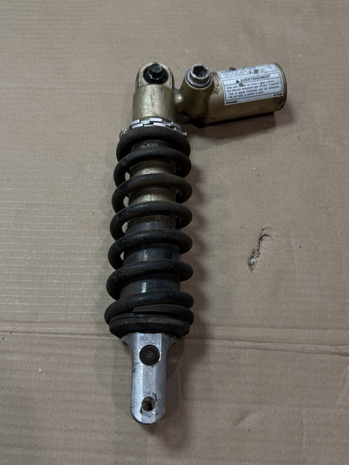 1998 1999 Kawasaki Ninja ZX6R ZX600G OEM Rear Shock Absorber Damper 45014-16890