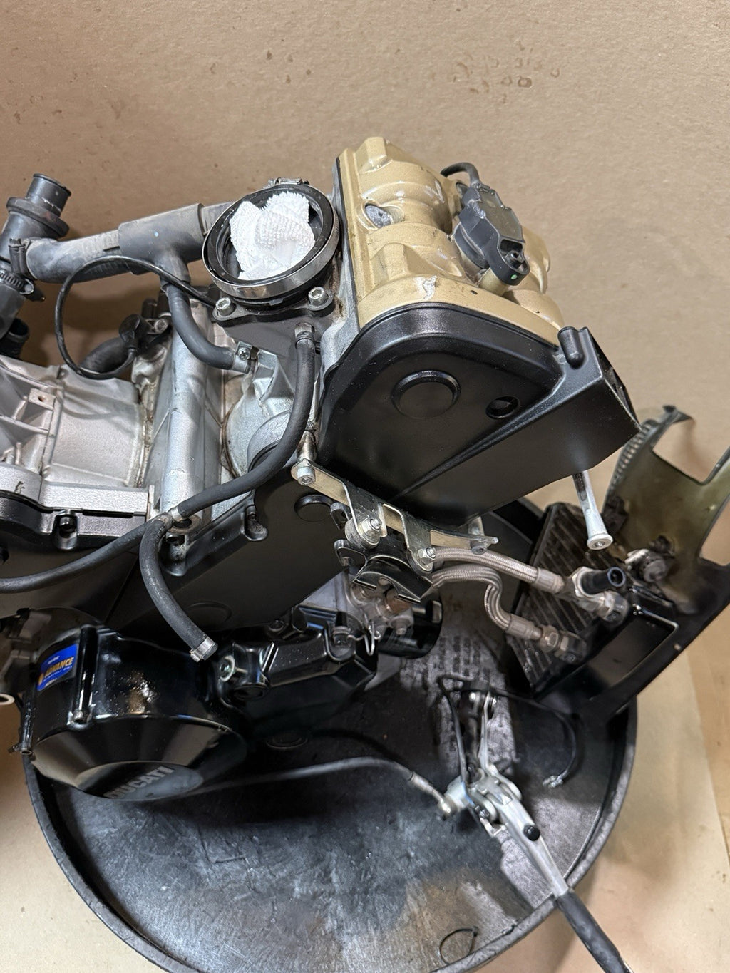 11-13 Ducati 848 Evo OEM Complete Engine Motor Assembly