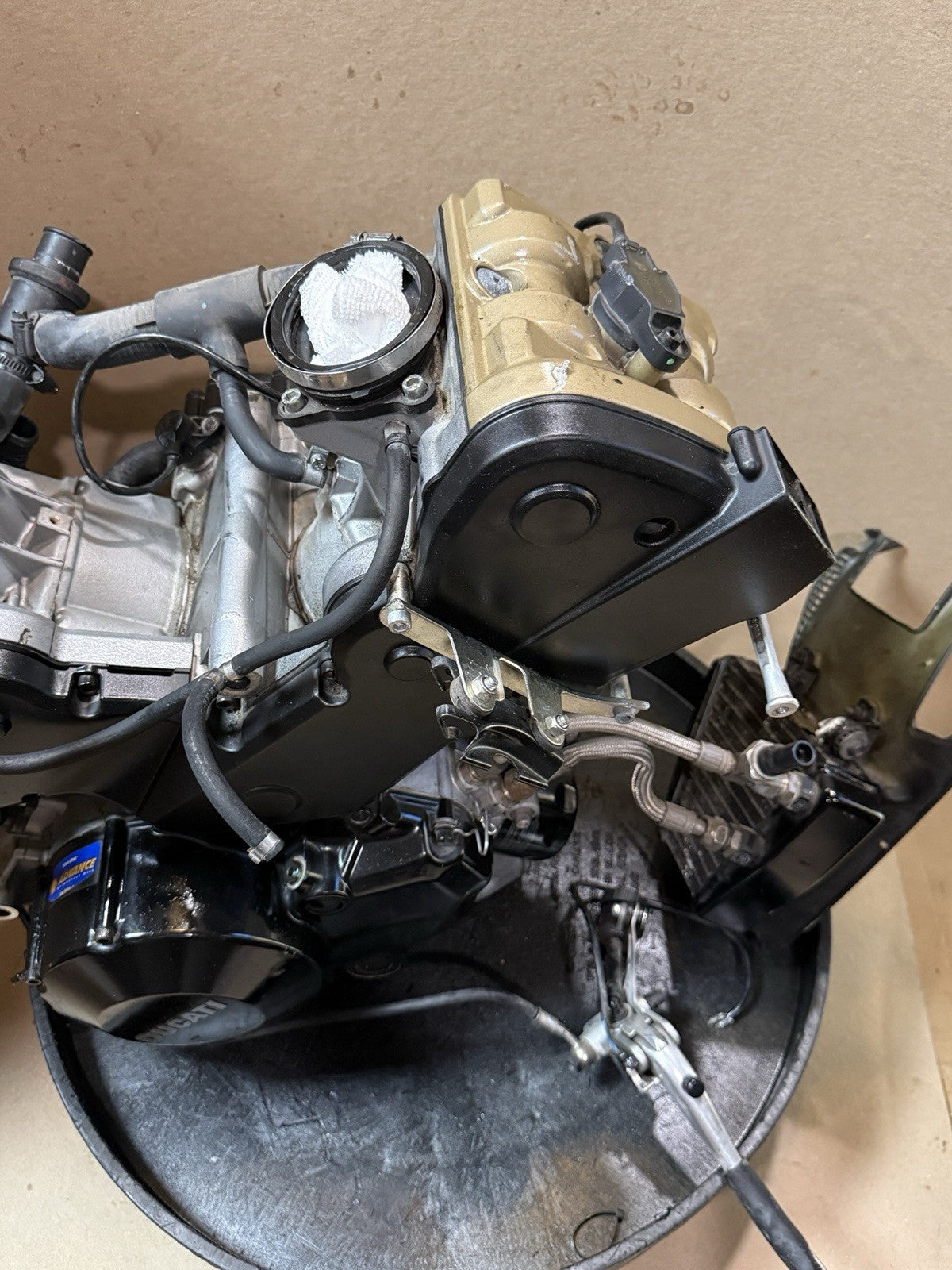 11-13 Ducati 848 Evo OEM Complete Engine Motor Assembly