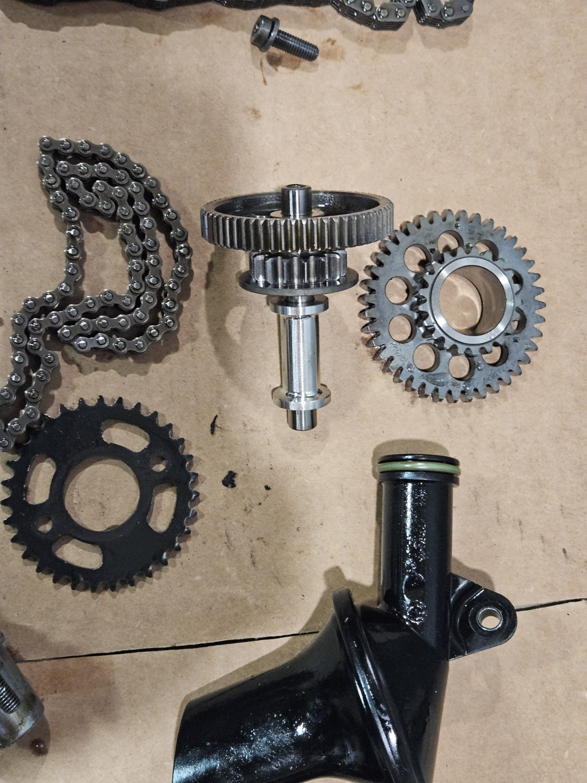 2011-2014 BMW S1000RR OEM Engine Cam Chain Misc Parts 2014