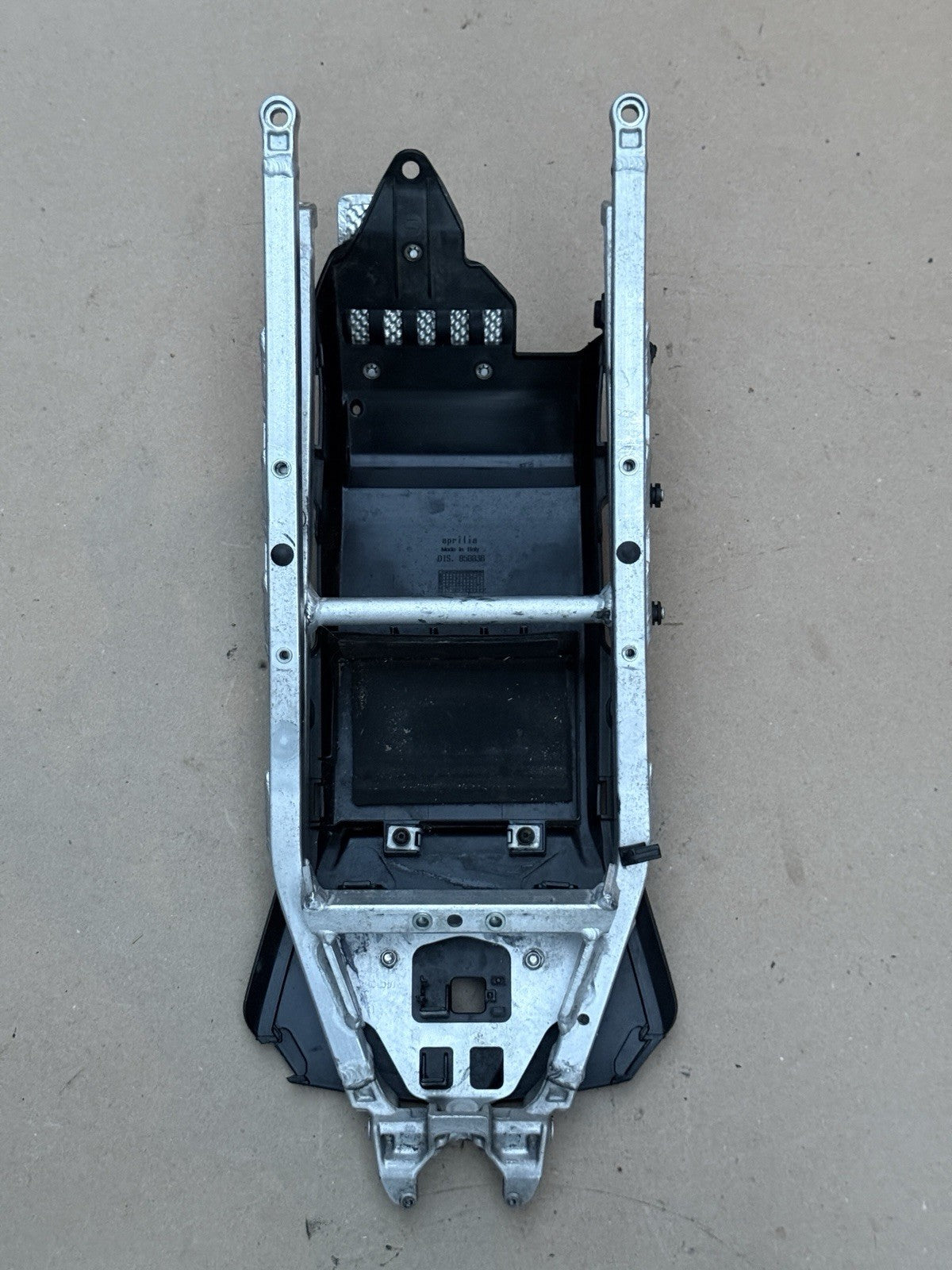 15-18 Aprilia RSV4 RR OEM Rear Subframe Sub Frame Battery Tray Assembly