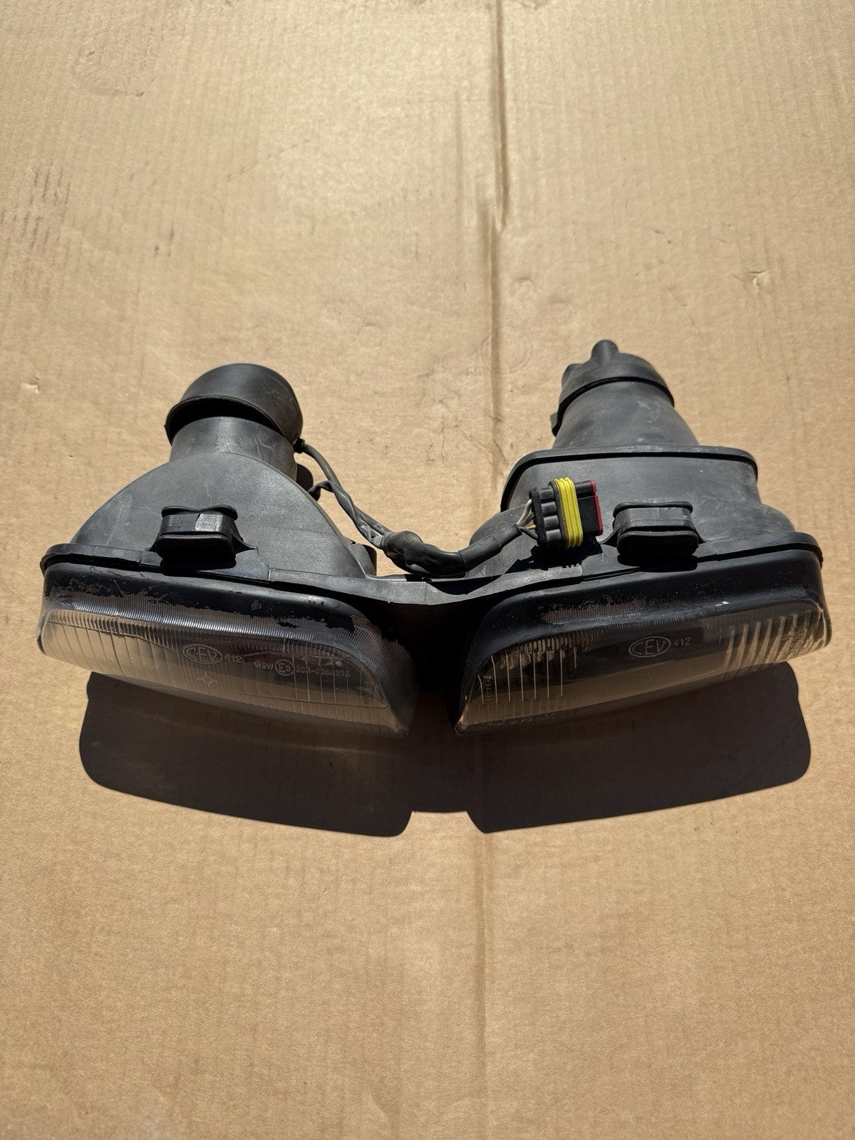 94-04 Ducati 748 916 996 998 OEM Headlight Headlamp Assembly Twin H1/H3 AS-IS