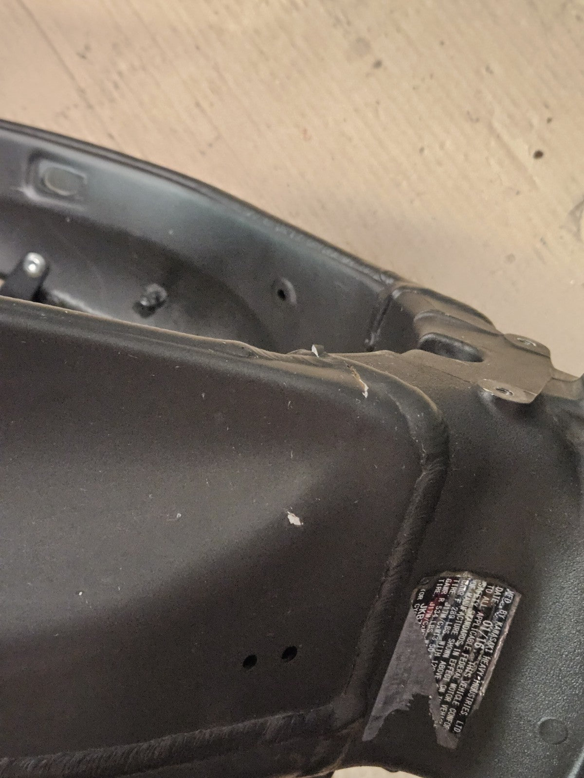 2013-2018 Kawasaki Ninja ZX6R 636 OEM Main Frame Chassis CLEAN TITLE CRACKED