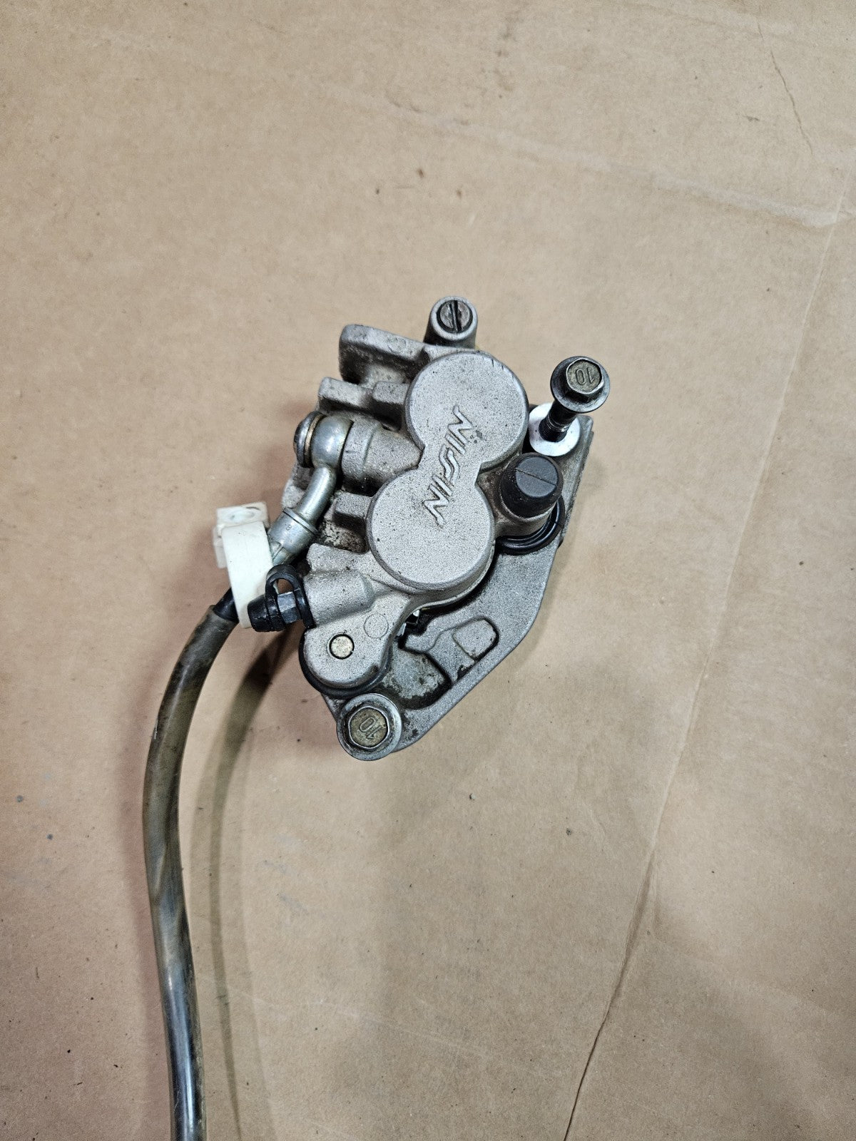 2007 Suzuki RMZ450 OEM Front Brake Assembly Master Cylinder Caliper Line