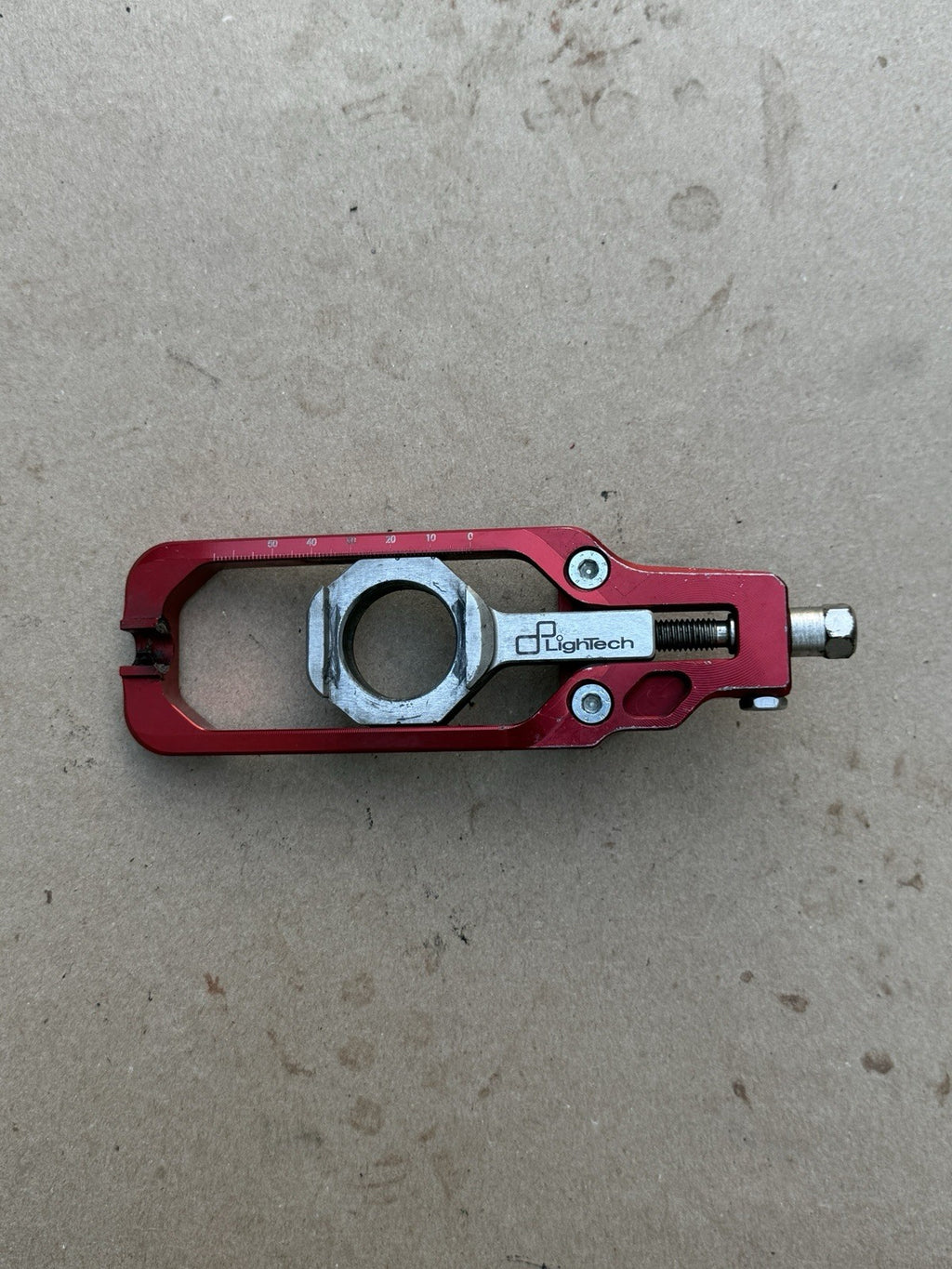 09-16 Suzuki GSXR1000 Lightech Chain Guide Adjusters RED5