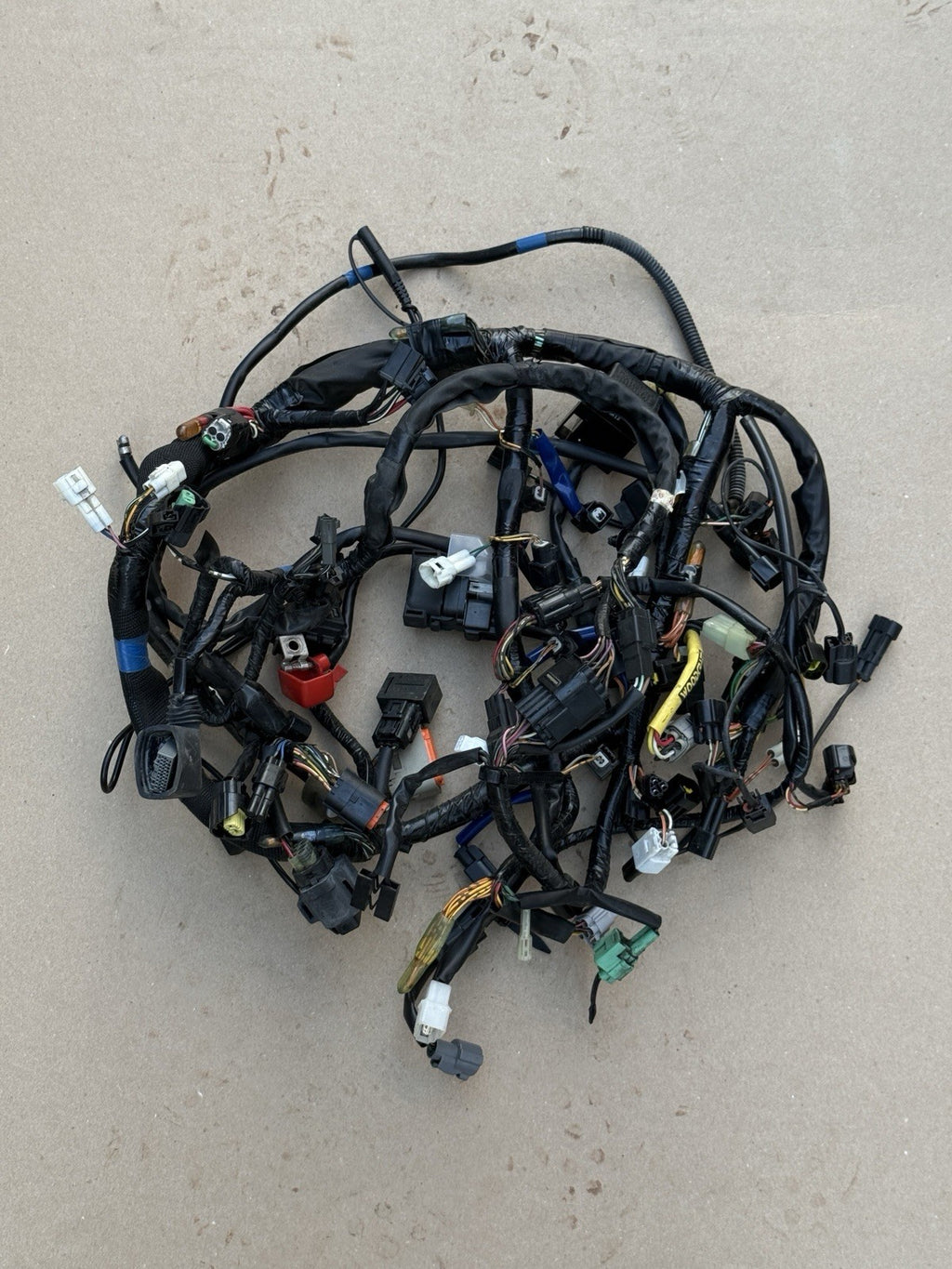 09-16 2012 SUZUKI GSXR 1000 OEM MAIN ENGINE WIRING HARNESS MOTOR WIRE LOOM