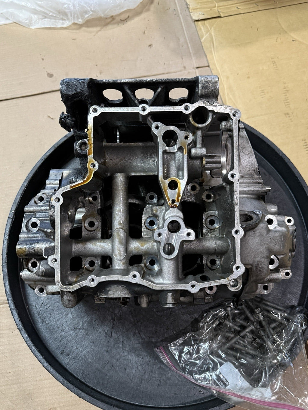 2009-2018 BMW S1000RR K46 OEM Engine Crankcase Block Motor Housing 1100856153423