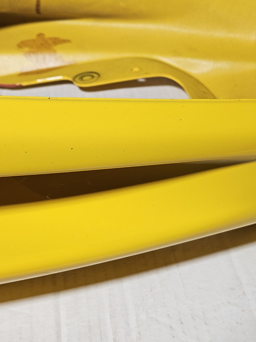 1999-2002 Ducati 748 Yellow Bi-Posto Rear Tail Fairing Seat Cowl Tailpiece OEM16