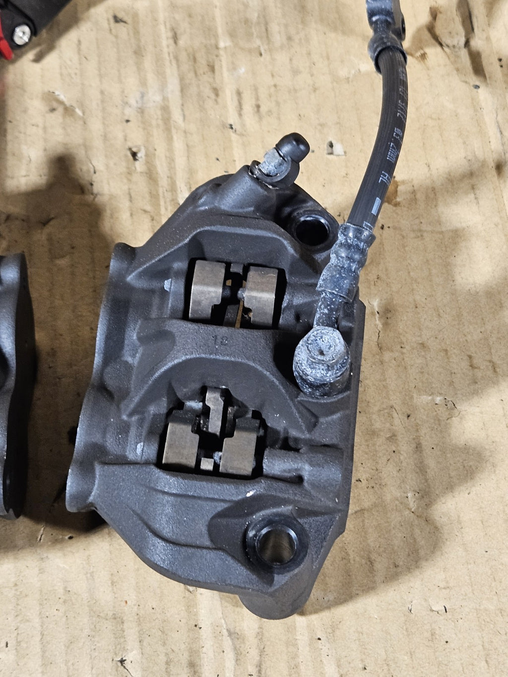  2013 Honda CBR600RR Front Brake Caliper Master Cylinder Lever Assembly Complete9