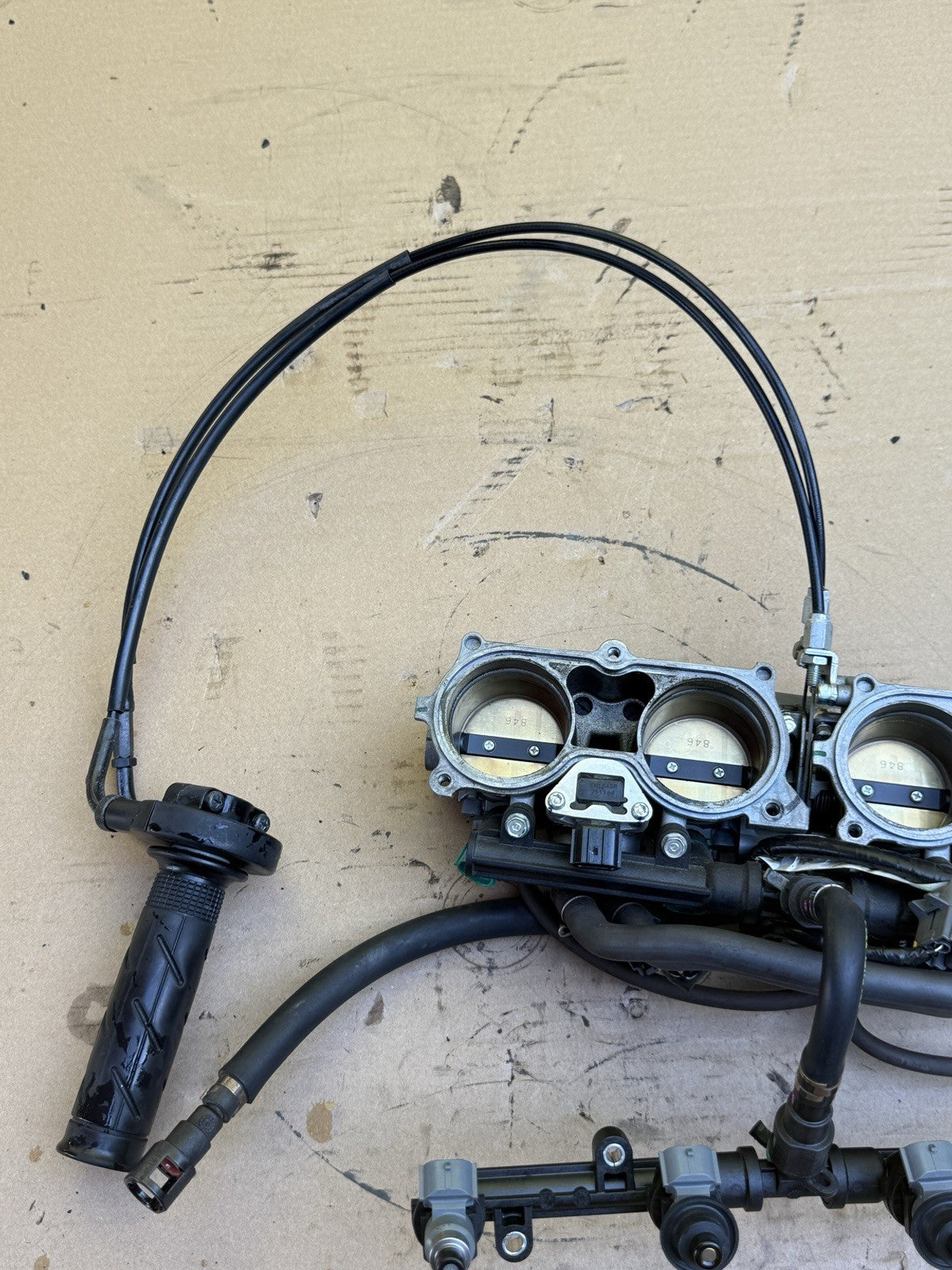 2008-2016 Honda CBR1000RR OEM Throttle Body Bodies Fuel Injectors 16460-MFL-00311