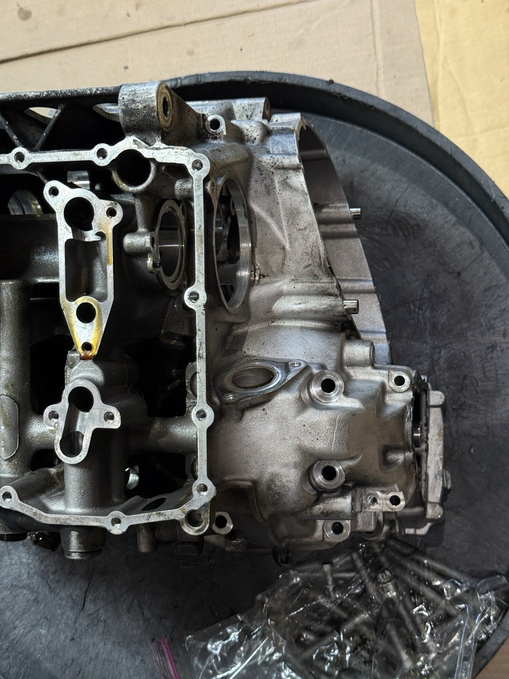 2009-2018 BMW S1000RR K46 OEM Engine Crankcase Block Motor Housing 1100856153420