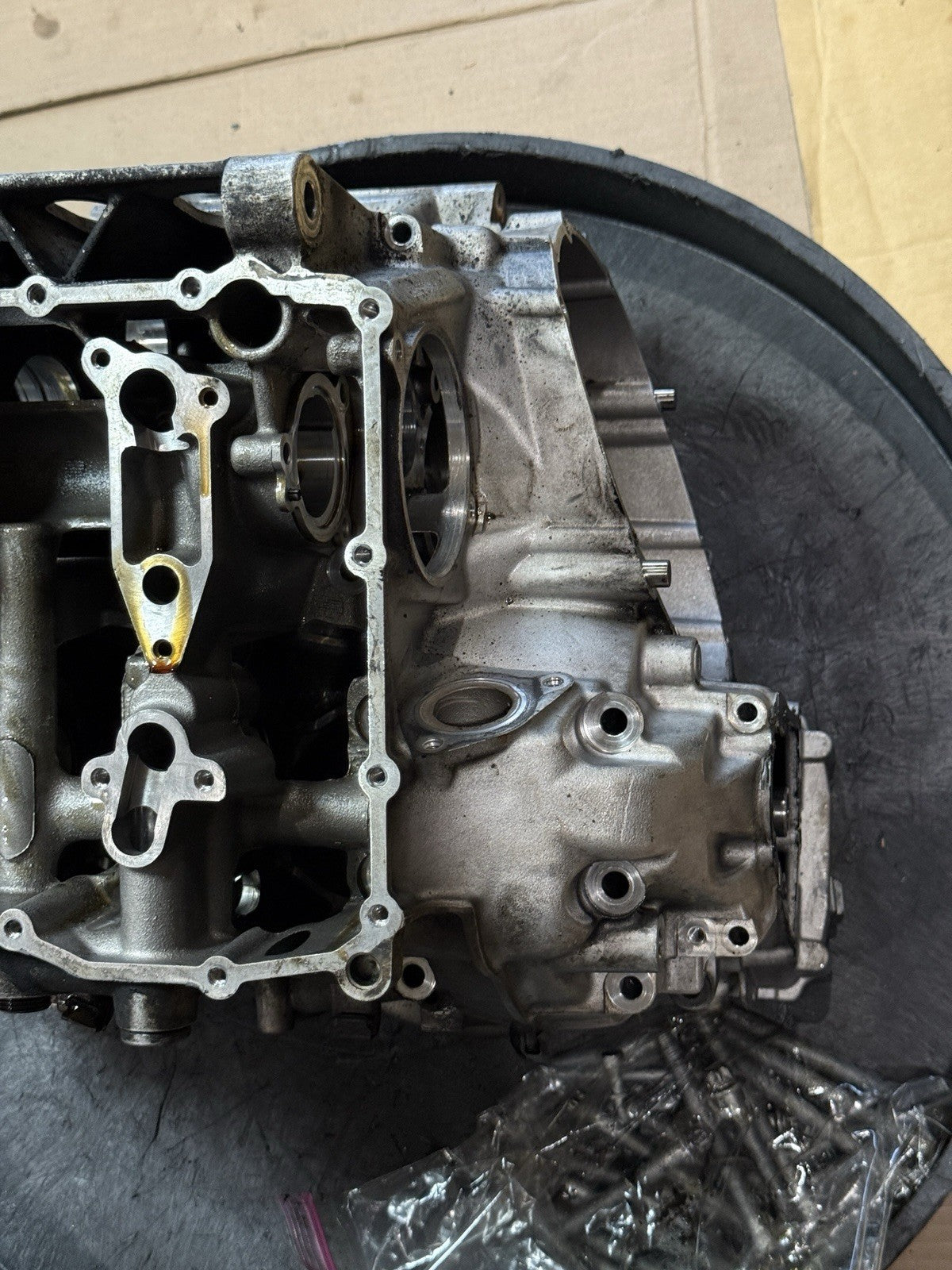 2009-2018 BMW S1000RR K46 OEM Engine Crankcase Block Motor Housing 1100856153420