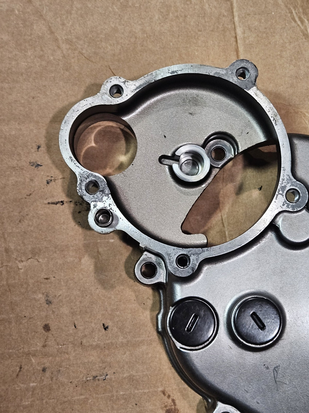 13-23 Kawasaki Ninja Zx6r Oem Starter Cover Clutch Crankcsae Crank Engine Motor