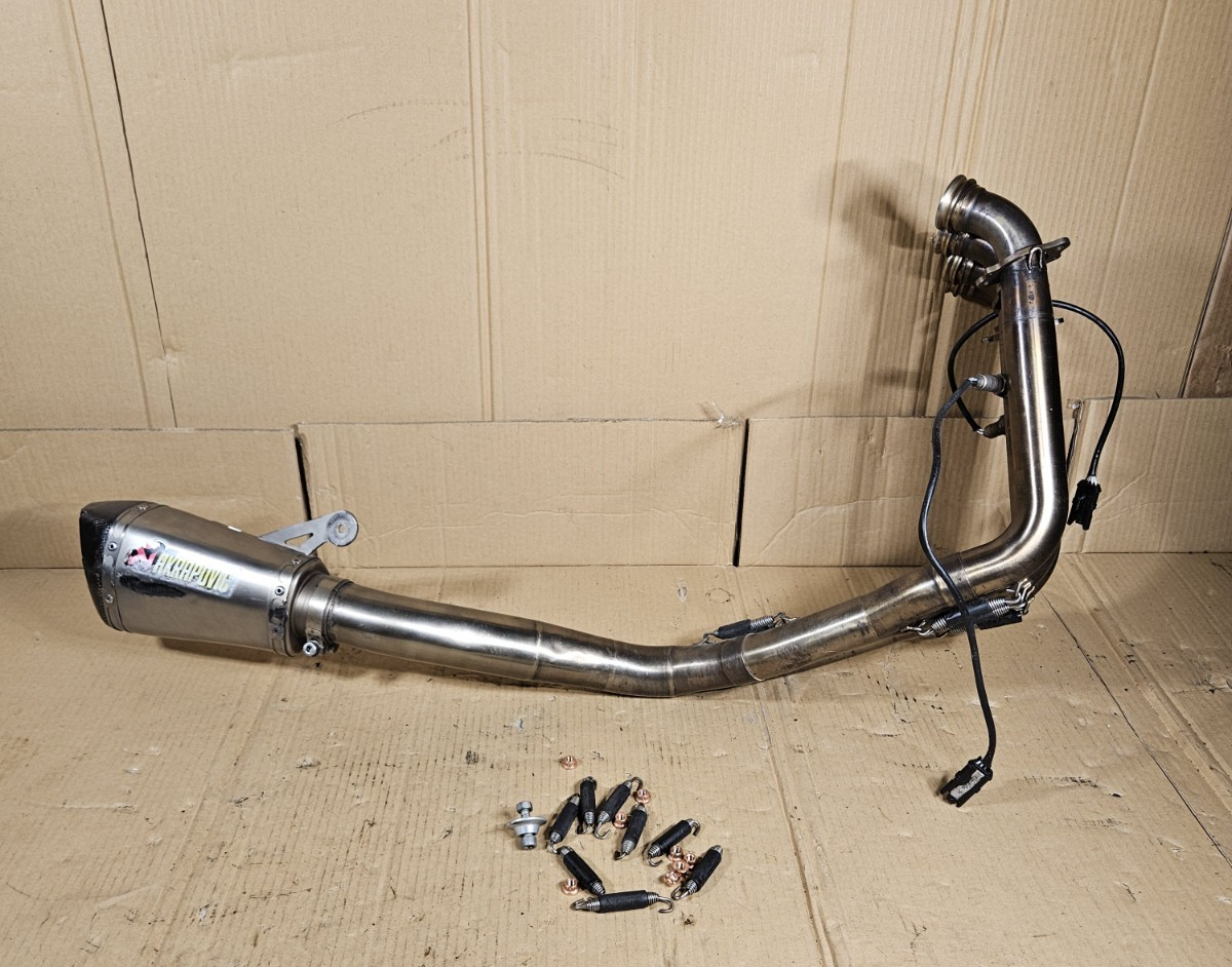 2012 BMW S1000RR Akrapovic Full Exhaust System Headers Slip On Muffler Complete0