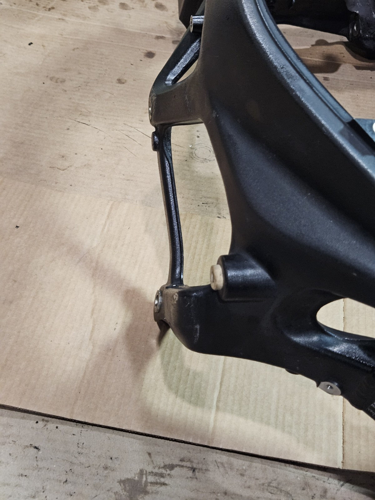 2009-2014 BMW S1000RR S1000 Frame Main Chassis CLN 09 10 11 12 13 14 DAMAGED