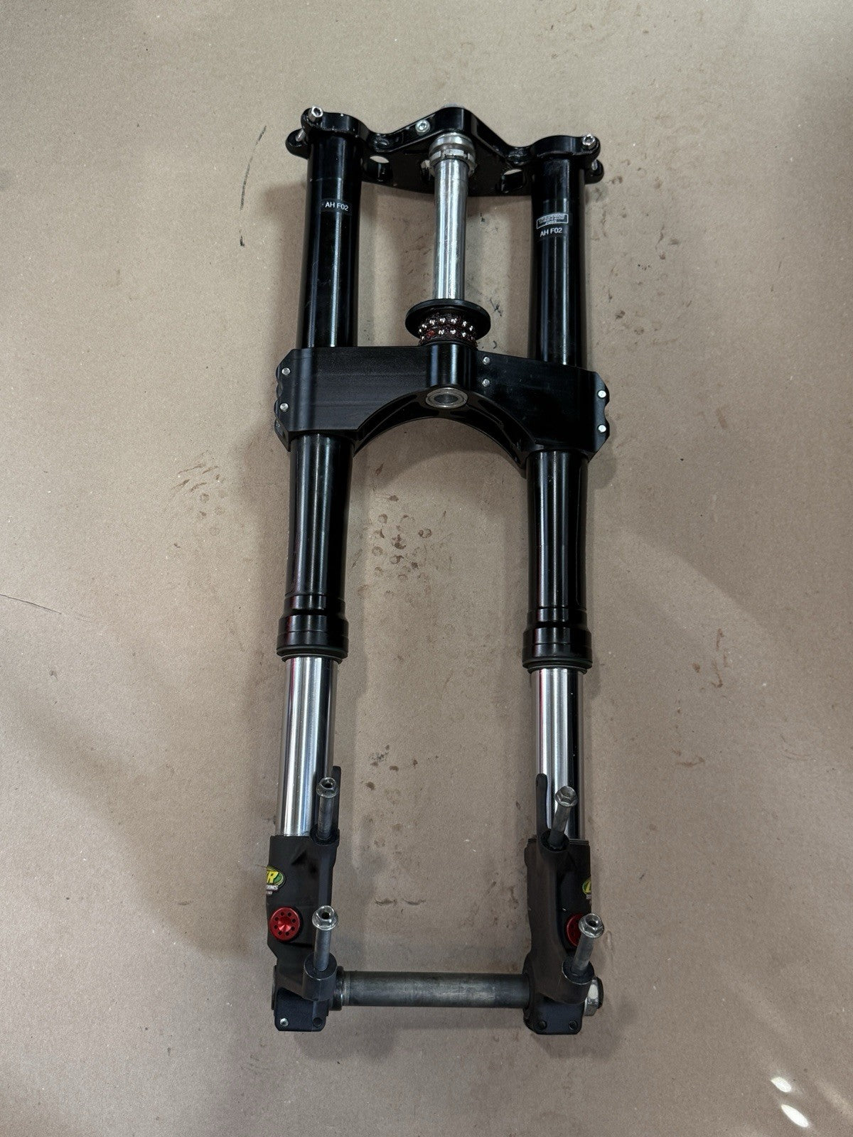 09-16 GSXR1000 K-Tech DDS Front Fork DDS Fork Cartridges Steering Stabilizer