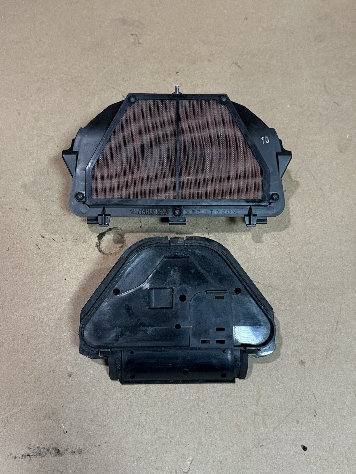 2008-2016 Yamaha YZF-R6 R6 K&N Air Filter Airbox Intake Air Duct 13S-14450-10-005