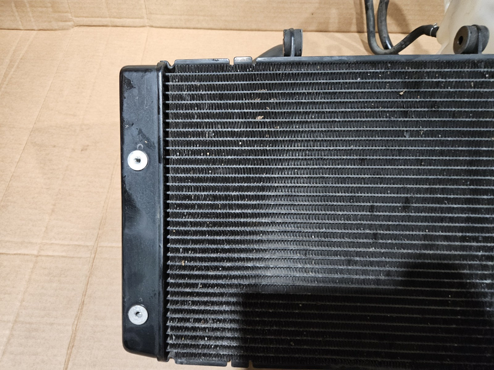 08-16 Honda CB1000R OEM Radiator Cooling Assembly Fan Engine Motor Cooler Unit