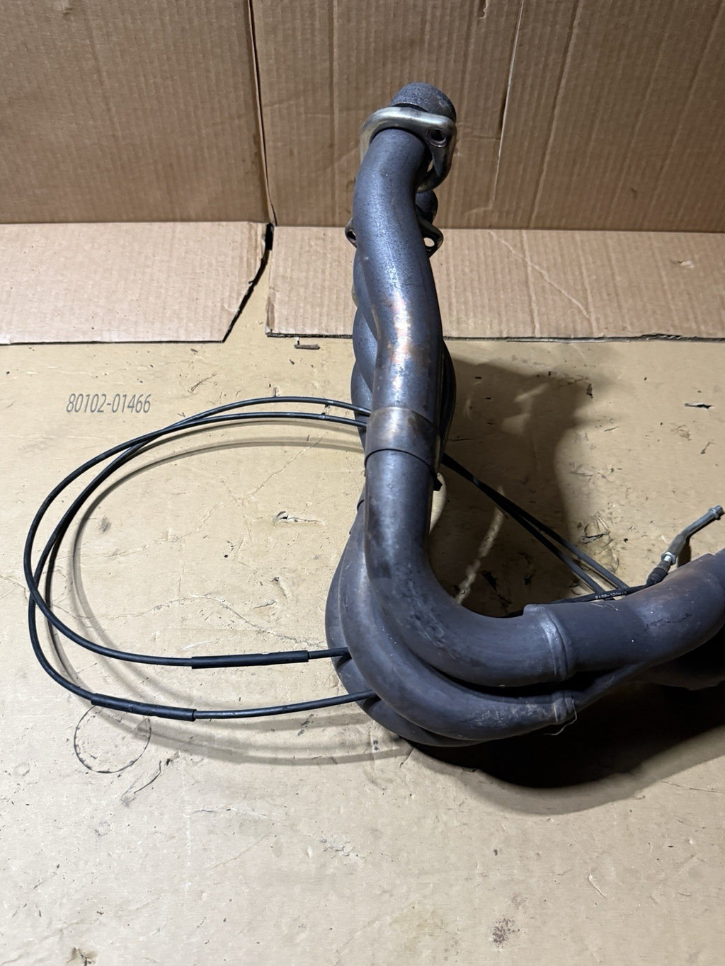 2006-2007 Suzuki GSXR600 GSX-R600 K6 K7 OEM Exhaust Header Manifold 14100-01H004
