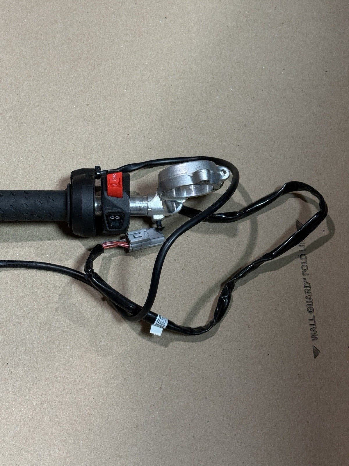 Genuine OEM Aprilia RSV4 Right Clip-On Handlebar w/ Switches Ignition 2021-2024