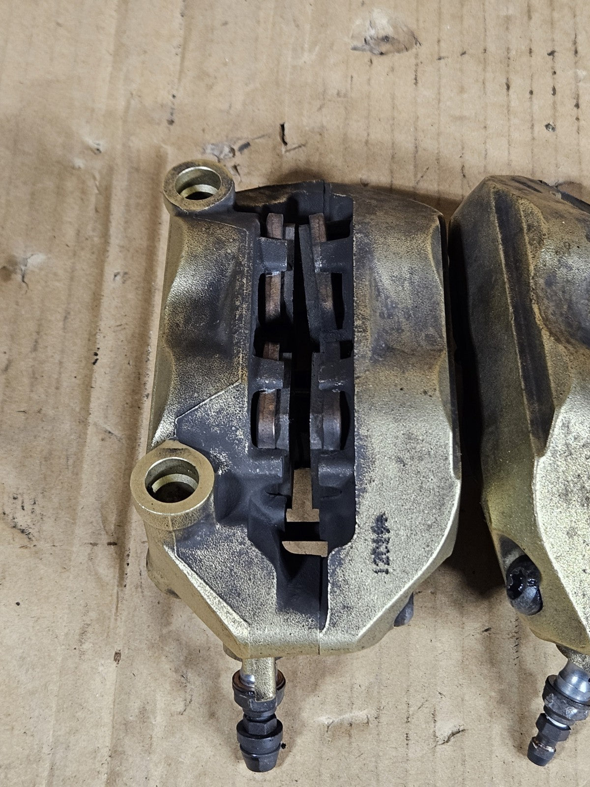 2009-2014 BMW S1000RR OEM Front Brake Calipers Pair Left Right8