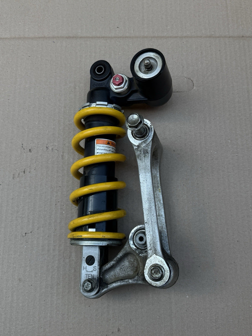 2006-2007 Suzuki GSXR750 GSX-R750 GSXR 750 OEM Rear Shock Suspension Linkage1