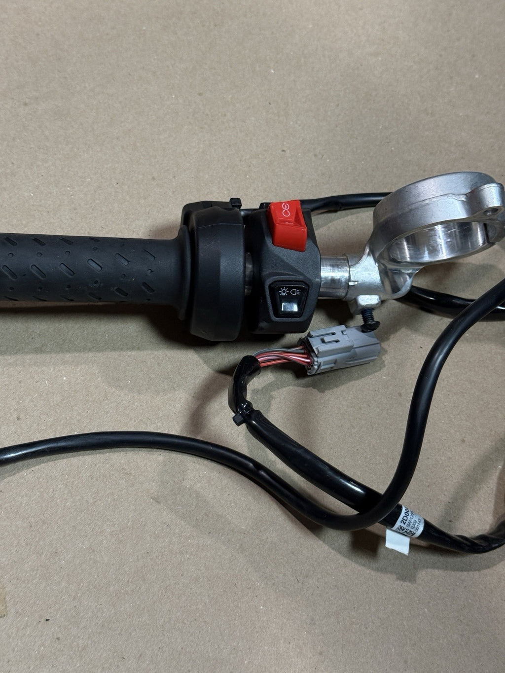 Genuine OEM Aprilia RSV4 Right Clip-On Handlebar w/ Switches Ignition 2021-2024