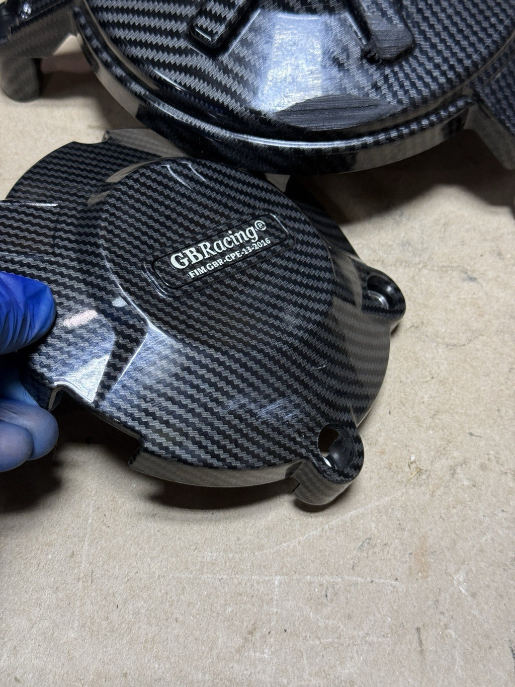 GB Racing Engine Cover Set Aprilia RSV4 / RR / Tuono V4R 2010-2020 Carbon Fiber