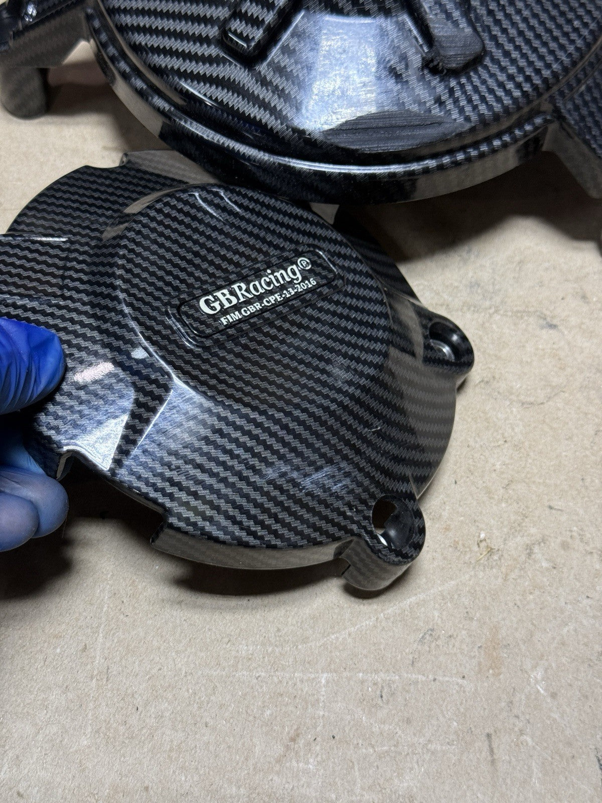 GB Racing Engine Cover Set Aprilia RSV4 / RR / Tuono V4R 2010-2020 Carbon Fiber