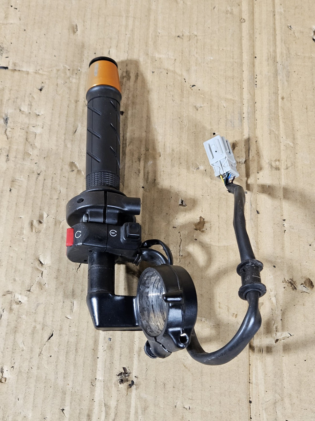 2013 Honda CBR600RR Right Throttle Clip on Switches on OFF with Switches OEM6