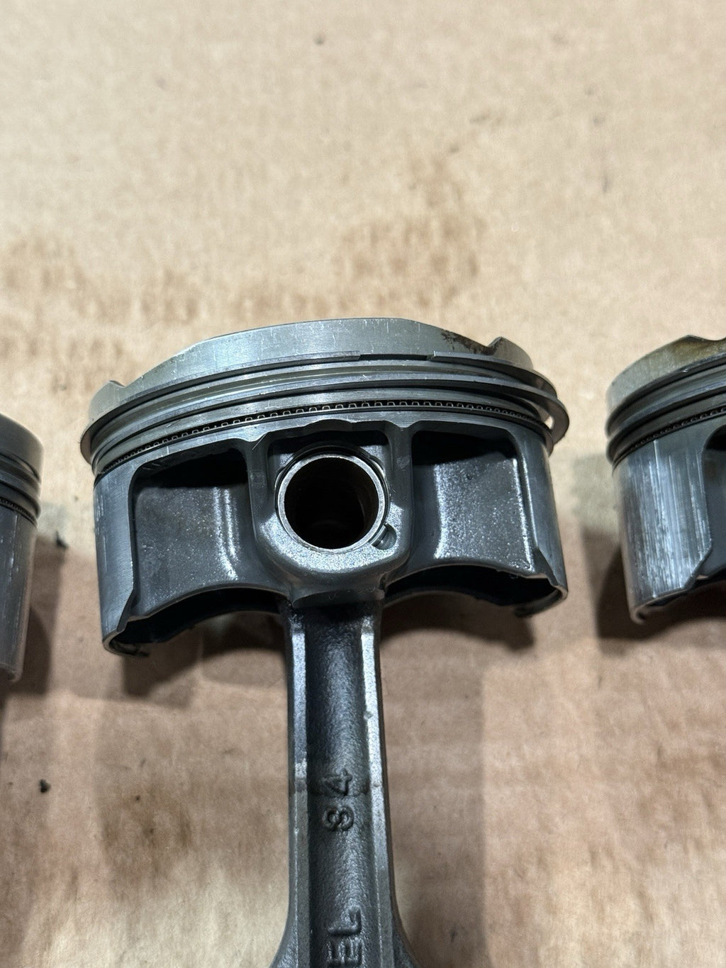 06-07 Honda CBR1000RR Engine Motor Block Pistons Rods Set OEM Bottom End