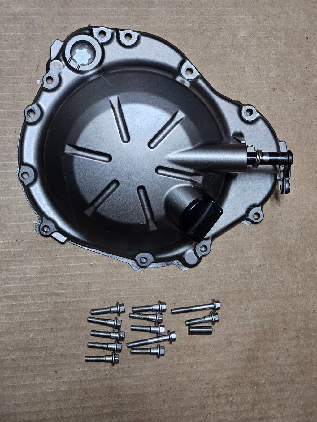 2023 13-23 Kawasaki ZX6R Ninja 636 ZX636 OEM Clutch Cover Engine Side Case Shaft