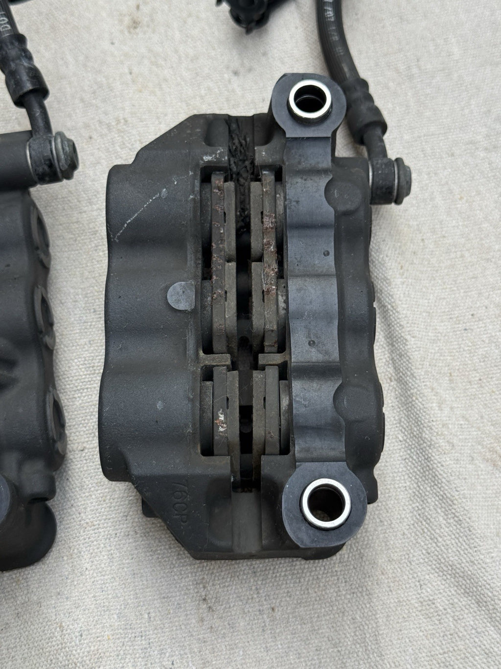2007-2008 Yamaha YZF-R1 R1 OEM Front Brake Calipers L&R Master Cylinder Radial 1