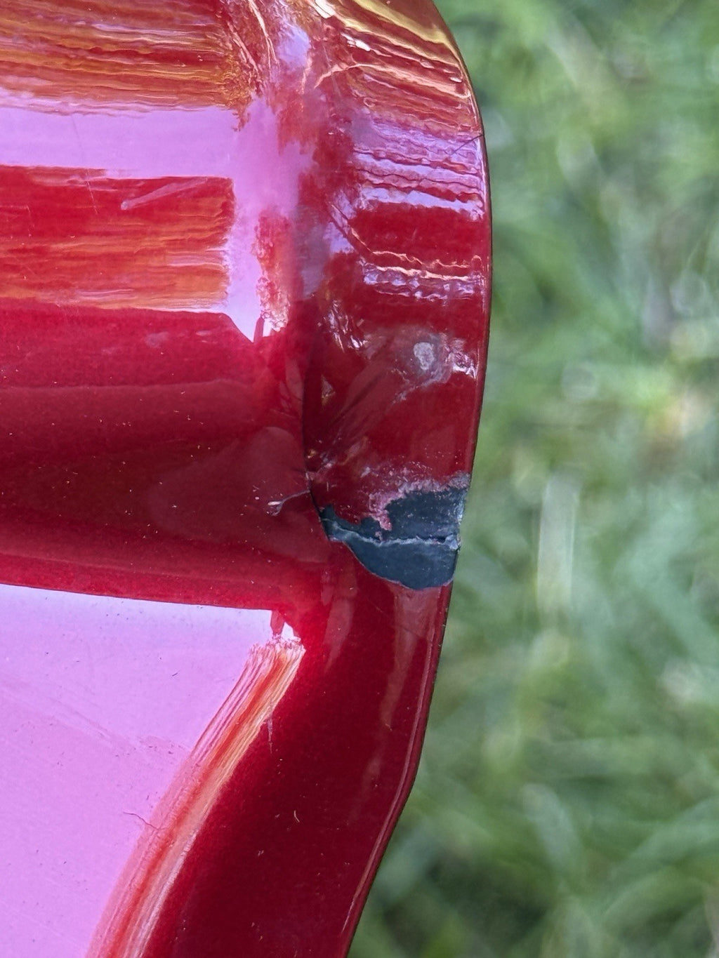 2008-2011 Honda CBR1000RR SC59 OEM Fuel Tank Cover Fairing Cowl Metallic Red5