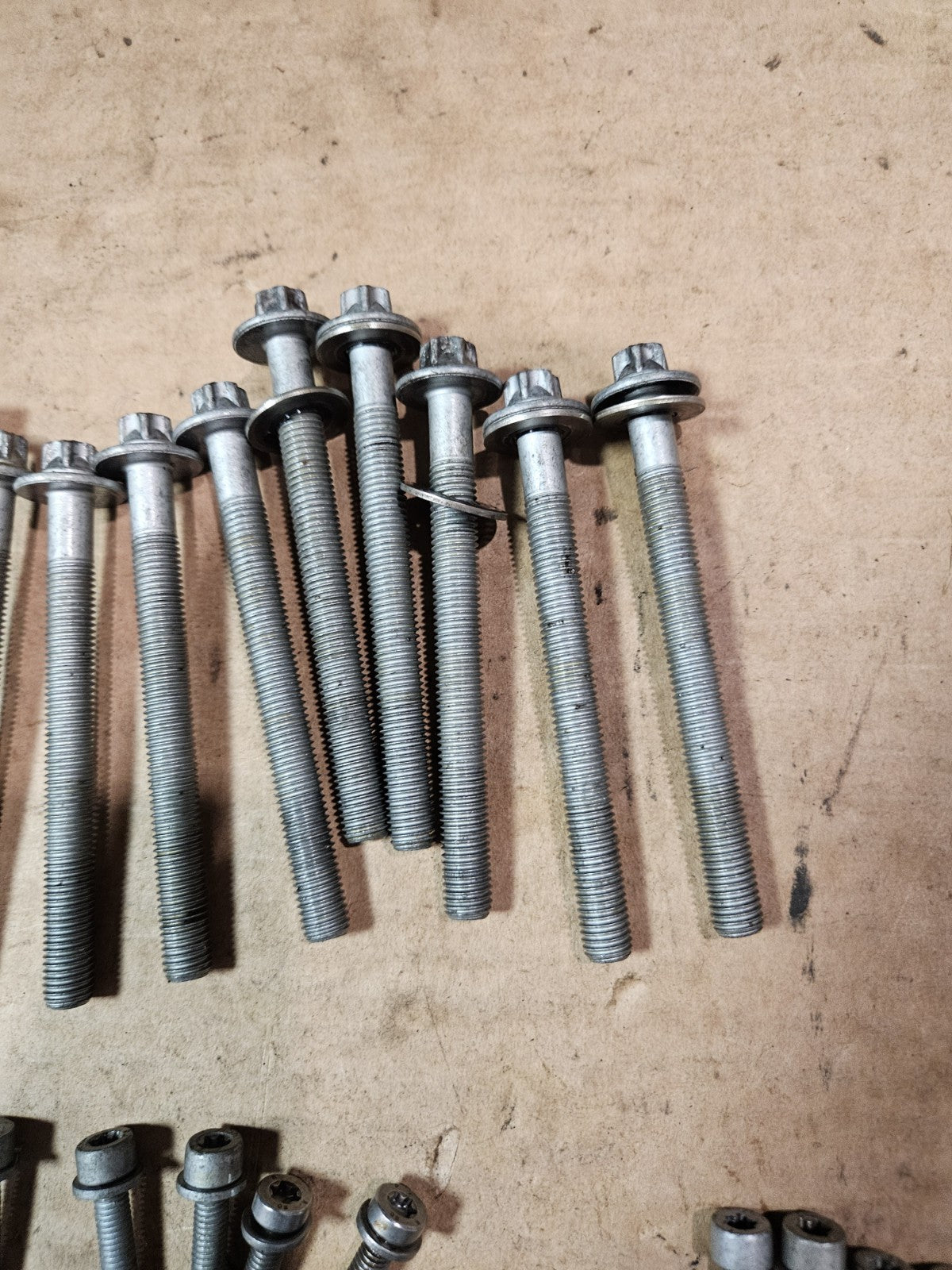 10-14 2014 BMW S1000RR OEM ENGINE CRANKCASE CASE  BOLTS HARDWARE MOTOR SCREWS