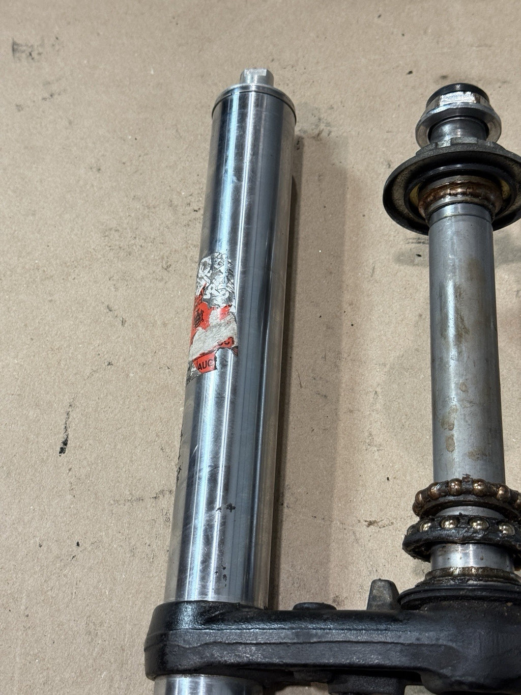 2002 Honda CBR 600 F4i CBRf4i F4 Left &  Right Forks with Triple Tree
