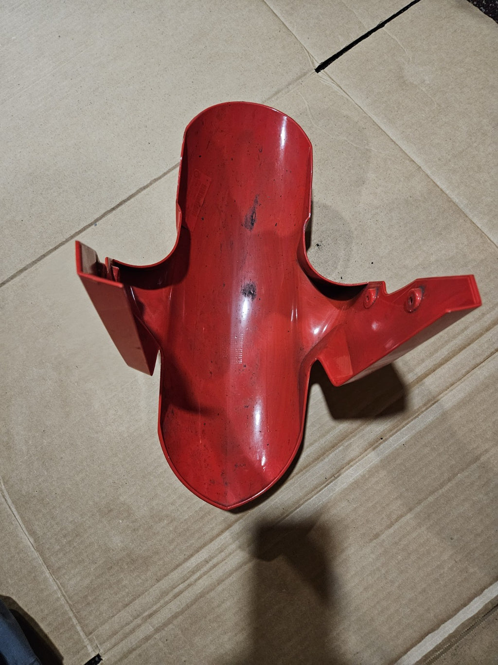 2010-2014 BMW S1000RR OEM Front Fender Wheel Hugger Racing Red
