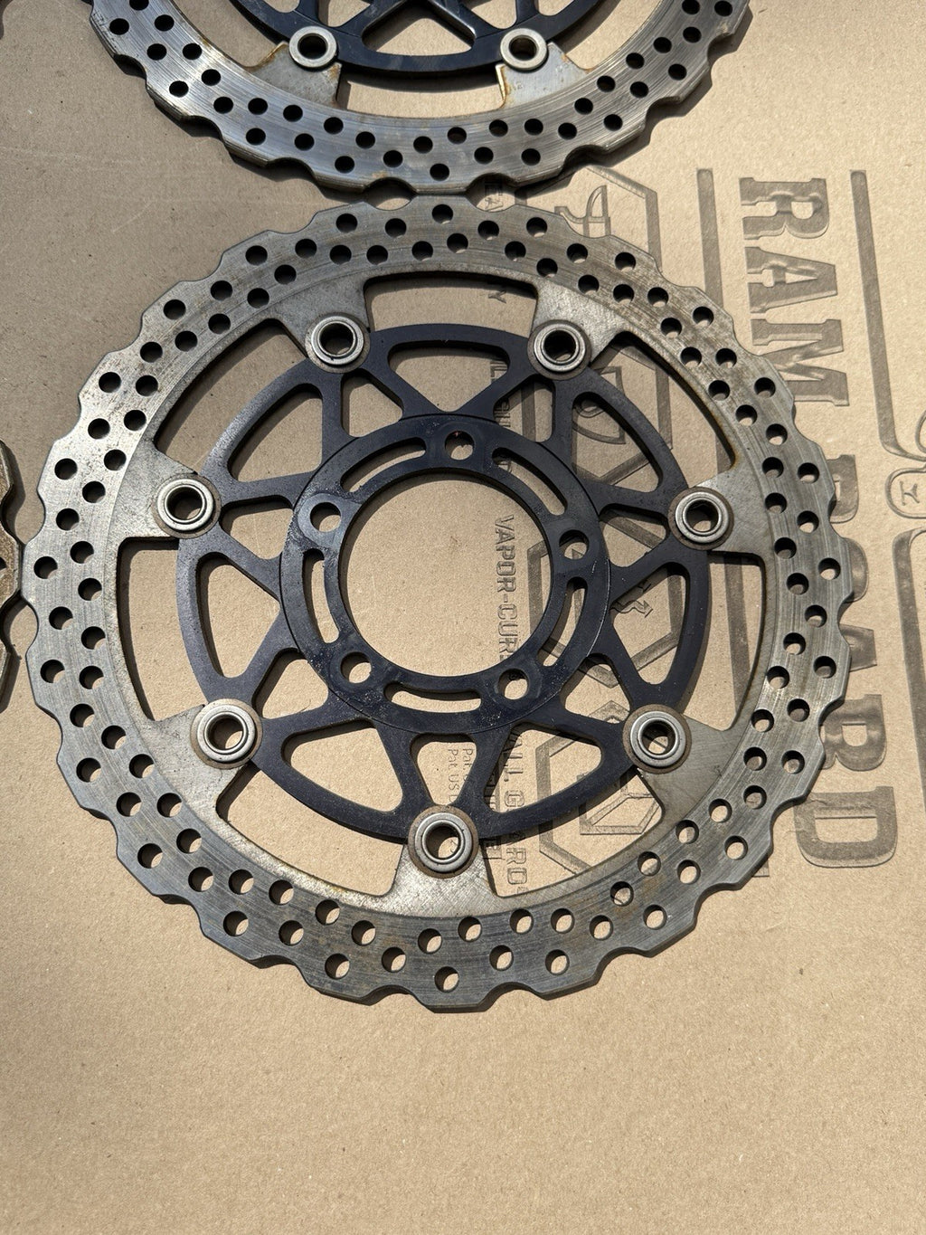 13-23 KAWASAKI NINJA ZX6R OEM FRONT LEFT RIGHT BRAKE ROTORS DISCS 4.9MM6